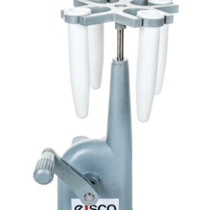 Hand Crank Centrifuge, Holds 4 Tubes, Includes 4 Polythene Tubes - Eisco Labs