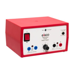 Eisco Dual Output Power Supply: 6 Volts AC 0-6 Variable DC