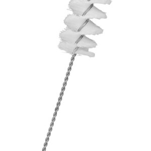Nylon Cleaning Brush 9.25" - Fan Shaped End - 0.5" Diameter