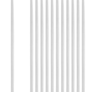 12PK Lab Stirring Rods - Spatula Ends - Policeman Stir Rods - Polypropylene Plastic