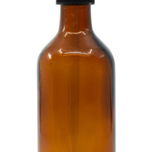 Dropping Bottle, 180ml (6oz) - Screw Cap with Glass Dropper - Soda Glass
