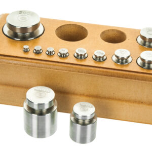 Eisco Labs Balance Weight Set - Stainless Steel, capacity 1000gm. - 12 pieces