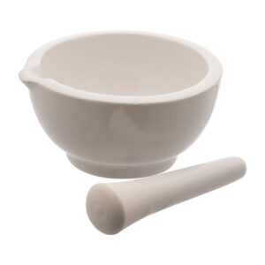 Mortar & Pestle Glazed - 100mm - Porcelain