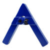 A-Frame Retort Base - 8"x8" Base - Heavy Duty Cast Iron Blue - Eisco Labs
