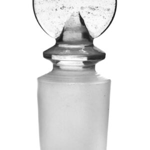 Stopper 24/29 - Penny Head Solid Cone - Borosilicate Glass - Eisco Labs