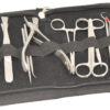Dissection Set Instructor 12 Pcs - Stainless Steel - Leather Storage Case