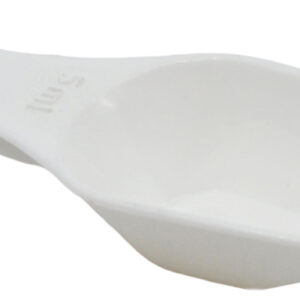 Scoop, 5ml (0.16oz) - Polypropylene - Flat Bottom, Excellent for Measuring & Weighing