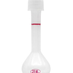 Volumetric Flask 25mL - Polypropylene - Screw Cap - Autoclavable