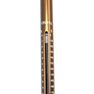 1Kg/10N Aluminum Spring Scale Dynamometer; High Resolution - Eisco Labs