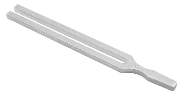 Tuning Fork, 256Hz - Premium Quality - Middle C - Plain Shanks - Aluminum - Eisco Labs