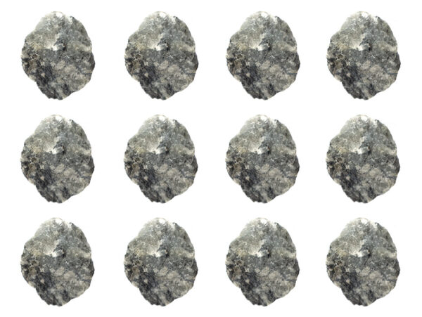 12PK Raw Labradorite, Sedimentary Rock Specimens - Approx. 1" - Geologist Selected & Hand Processed - Great for Science Classrooms - Class Pack - Eisco Labs