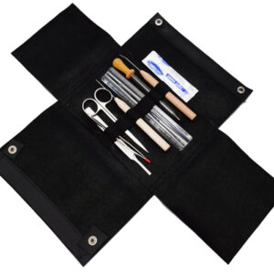 Dissection Set Economy 7 Pcs - Stainless Steel - Leather Storage Case
