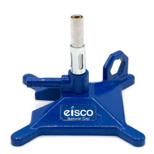 Natural Gas Micro Bunsen Burner, StabiliBase Anti-Tip Design with Handle, with Flame Stabilizer, NG - Eisco Labs