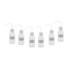 6PK Performance Plastic Wash Bottle, No Label, 250 ml