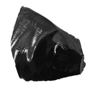 Raw Obsidian Igneous Rock Specimen, 1" - Geologist Selected Samples - Eisco Labs