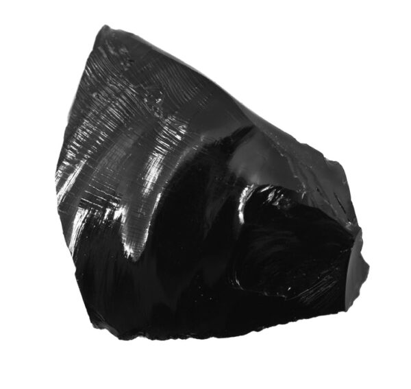 Raw Obsidian Igneous Rock Specimen, 1" - Geologist Selected Samples - Eisco Labs