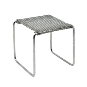 Stand for Alcohol Burner - Chrome Plated Steel Wire - 3.5"L x 3.5"W x 3.5"H