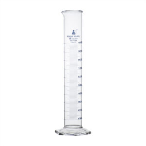 Graduated Cylinder, 1000ml - Class B - Blue Graduations, Hexagonal Base