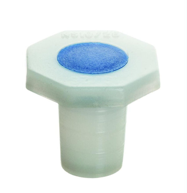 10PK Stoppers 10/19 - Polypropylene - Chemical Resistant - Eisco Labs