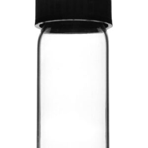 Culture Tube with Screw Cap, 5mL - 16x55mm - Flat Bottom - Borosilicate Glass