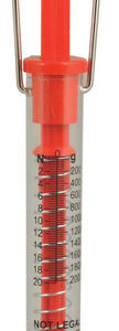 2kg / 20N Push Pull Balance - Tubular - Acrylic - Eisco Labs