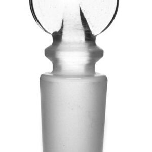 Stopper 14/23 - Penny Head Solid Cone - Borosilicate Glass - Eisco Labs