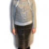 Clear Vinyl Apron, Large - 35"W x 42"L