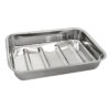Dissection Tray 8" x 6" - High Quality Stainless Steel - No Wax Liner - Eisco Labs