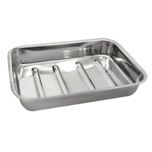 Dissection Tray 8" x 6" - High Quality Stainless Steel - No Wax Liner - Eisco Labs