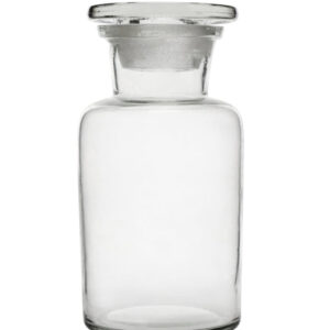 Reagent Bottle 250ml - Wide Neck - Glass Stopper - Soda Glass