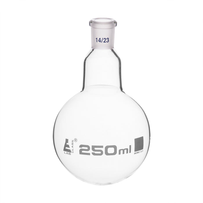Florence boiling flask, 250ML - 14/23 interchangeable joint - borosilicate