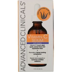 Advanced Clinicals Vitamin C Anti Aging Serum 1.75 Fl Oz