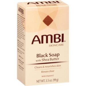 Ambi Skin Care Black Soap With Shea Butter