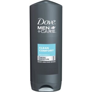 Dove Care Clean Comfort Body And Face Wash 18oz