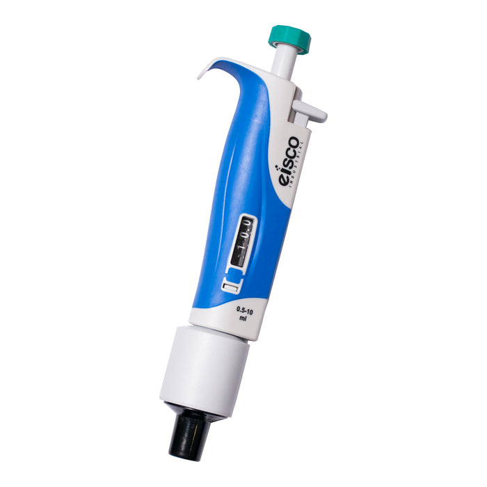 Variable volume micropipette - 500-10,000UL volume range - 100UL increments