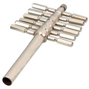 Cork Borer Set Brass - German Pattern