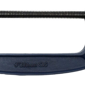G-Clamp, Drop Forged Steel - 200mm (8") Opening Capability - Eisco Labs