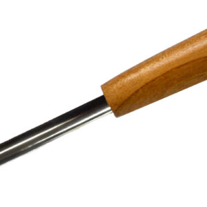 Spatula Scoop with Wooden Handle, 10" - Stainless Steel