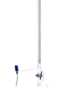 Automatic Zero Burette, 50ml - Class B - 34/35 Joint Size - 0.10±ml Tolerance, 0.10ml Sub. Divisions - 2000ml Reservoir Capacity - With Intermediate Stopcock & Schellbach Stripe - Eisco Labs