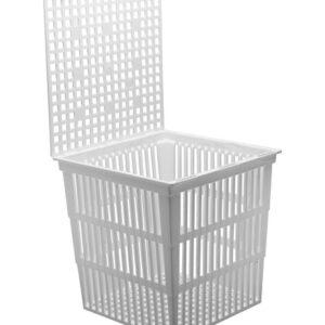 Test Tube Basket Polypropylene with cover 230x230x230mm
