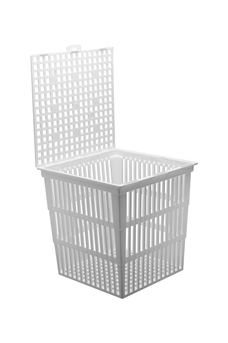 Test Tube Basket Polypropylene with cover 230x230x230mm