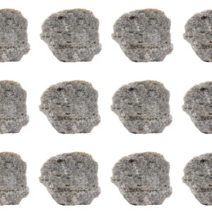12PK Raw Mica Schist, Metamorphic Rock Specimens - Approx. 1" - Geologist Selected & Hand Processed - Great for Science Classrooms - Class Pack - Eisco Labs