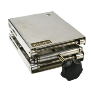 Eisco Labs Stainless Steel Lab Jack - 6.5" x 5" Surface - 11" max height - Dynamic Load - 7kg Static Strength - 30kg