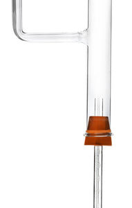 Potometer, 'H' Type - 14" - Glass Reservoir Tube and Capillary Tube with White Graduations - Eisco Labs