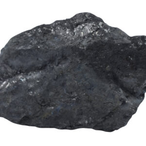 Raw Anthracite Coal, Metamorphic Rock Specimen - Hand Sample - Approx. 3"