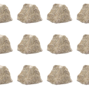 12PK Raw Travertine, Sedimentary Rock Specimens - Approx. 1" - Geologist Selected & Hand Processed - Great for Science Classrooms - Class Pack - Eisco Labs