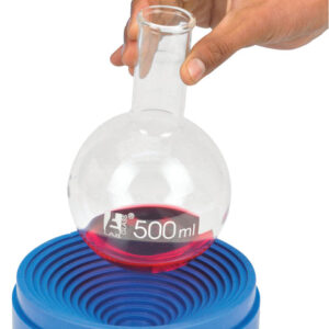 Round Flask Stand, 5cm Diam - Silicon - Fits Flasks with up to 10 Liter Capacity - Eisco Labs