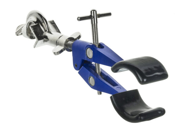 2 Prong Burette Clamp on Swivel Bosshead - 4.25" Max Opening