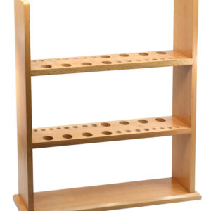 Wooden Pipette Rack - Holds 24 Pipettes Vertically - 16.25"