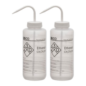 2PK Performance Plastic Wash Bottle, Ethanol, 1000 ml - Labeled (1 Color)